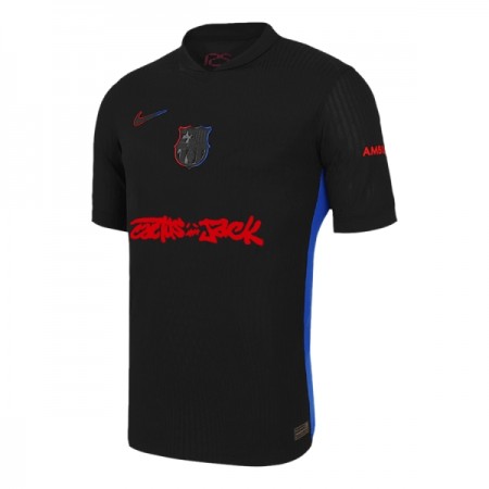 Camisola FC Barcelona x Travis Scott 2º Equipamento 2024-25 Manga Curta
